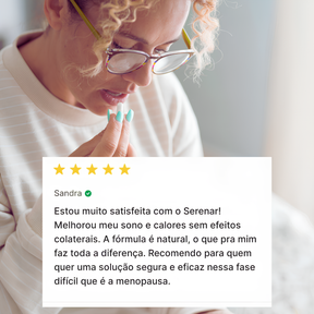 Serenar - 3 Meses de Tratamento Menopausa + Nécessaire