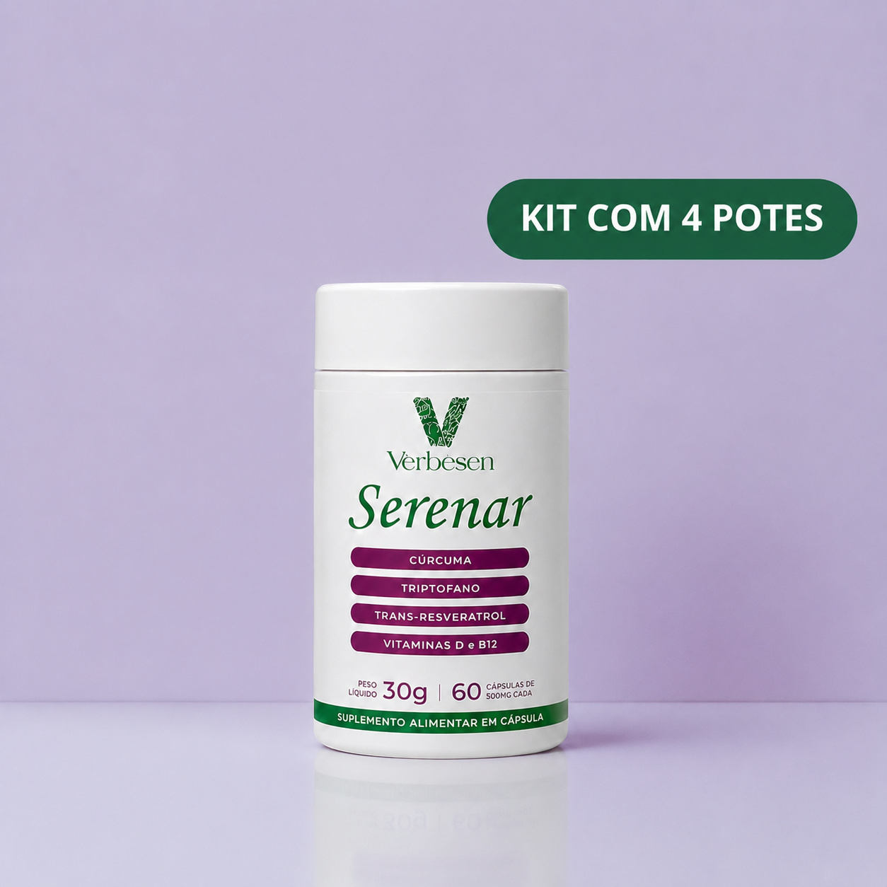 Serenar - 4 Meses de Tratamento Menopausa
